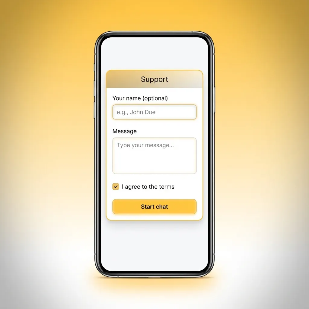 Person logging into Ricky casino iOS app, entering email and password, then viewing loaded account balance screen