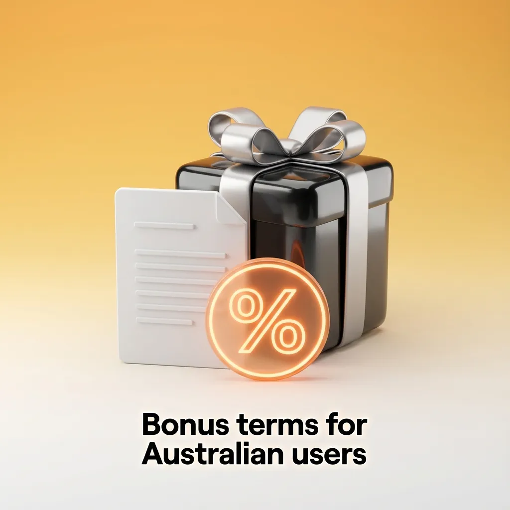 Infographic summarising key rules and restrictions for Australian online casino bonus offers